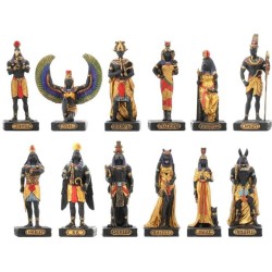 Σετ Μινιατούρων με 12 Αιγύπτιους Θεούς